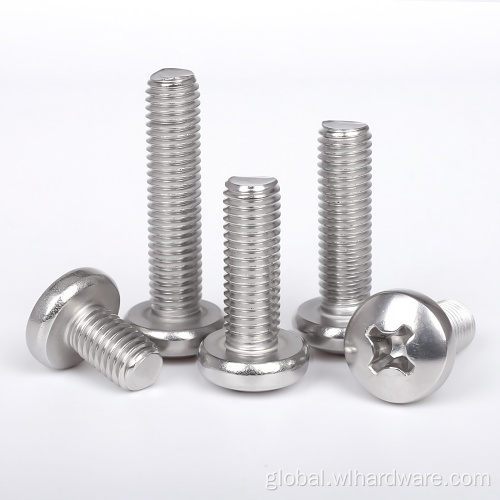 SS304 316 Phillip Pan Head Machine Screws